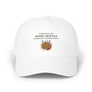 Relaxed Fit Dad Cap with Inspirational Quote